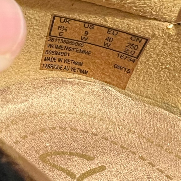 Clarks Navy Blue Suede Slip-On Loafers - Picture 6 of 7